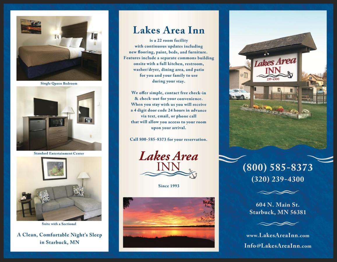Lakes Area Inn Glenwood Buitenkant foto